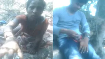 Village Girl Getting Fucked Hard By Her Lover Outdoors In Fields