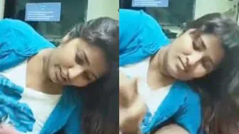 My GF Riding Me Hard After Giving Sloppy Blowjob At Home