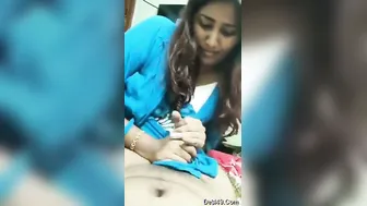 My GF Riding Me Hard After Giving Sloppy Blowjob At Home