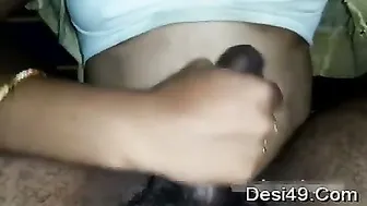 Married Bhabi Jerking And Taking Cock Deep In Her Wet Pussy