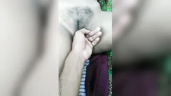 Village Girl Getting Her Tight Pussy Fucked Outside By Lover
