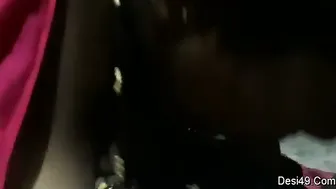 Horny Wife Riding Her Man After Giving Sloppy Blowjob Session