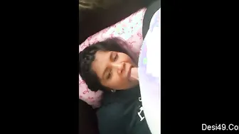 Cute Desi GF Sucking My Cock After College In Bedroom