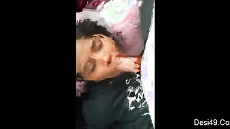 Cute Desi GF Sucking My Cock After College In Bedroom