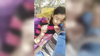 Village Couple Hiding In Fields For Wild Outdoor Fucking