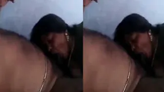 Tamil Aunty On Her Knees Sucking Cock Like A Hungry Slut