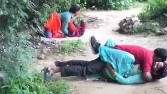 Taking This Slut Outside The City Fucking Her In The Open Fields