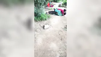 Taking This Slut Outside The City Fucking Her In The Open Fields