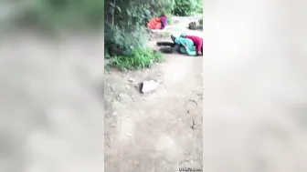 Taking This Slut Outside The City Fucking Her In The Open Fields