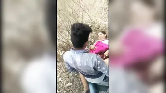 Sexy Randi Aunty Getting Drilled In Jungle Outdoor Hidden Spot