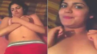 Mature Indian Aunty Giving Boyfriend Passionate Blowjob At Home