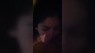 Mature Indian Aunty Giving Boyfriend Passionate Blowjob At Home