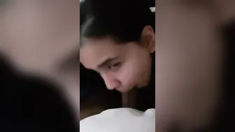 Young Desi Secretary Pleasing Her Boss With Wet Sloppy Blowjob