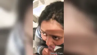 Desi Office Slut Sucking Her Boss Cock During Lunch Break Today