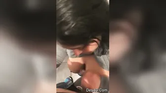 Desi Office Slut Sucking Her Boss Cock During Lunch Break Today