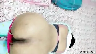 Married Bhabhi Getting Drilled Doggy Style Moaning So Fucking Loud