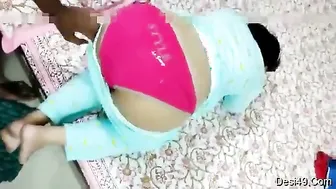 Married Bhabhi Getting Drilled Doggy Style Moaning So Fucking Loud