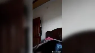Making Love With My GF In Bedroom After Intense Fucking