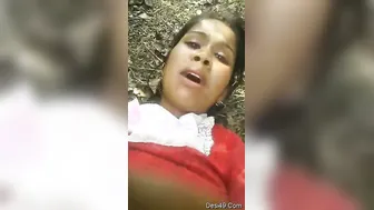 Village GF Getting Pounded Behind The Fields At Night