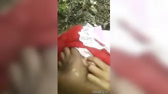 Village GF Getting Pounded Behind The Fields At Night