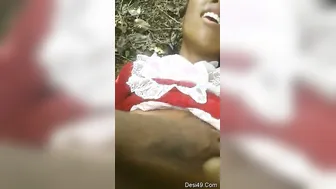 Village GF Getting Pounded Behind The Fields At Night