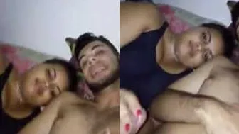 My GF Stroking My Hard Cock Until I Explode Everywhere