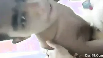 Horny GF Riding Boyfriend Dick Until She Cums Hard