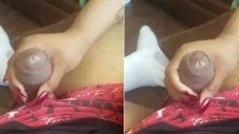 My Indian Babe Stroking My Dick Until I Explode Everywhere