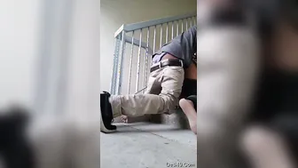 Young Desi Couple Fucking Wildly On Apartment Staircase