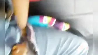 Desi Lovers Making Out And Giving Head In The Parked Car