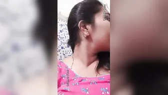 Desi Babe Playing With Her Big Tits While Fingering To Climax