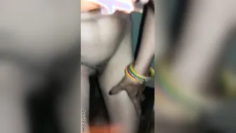 My Wife Trying New Riding Position Moaning Loud On My Cock