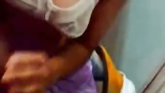 My Horny Indian GF Sucking Me Off In The Living Room