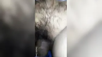 College Girl Getting Her Pussy Drilled By Lover On The Bed
