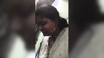 Indian Couple Making Out And Fucking In Their Bedroom Late