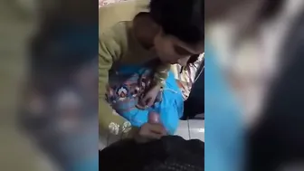 South Indian Babe Giving Him Head Before Riding It All Night