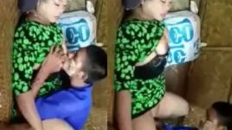 Mature Village Aunty Seducing Young Boy For Afternoon Fucking