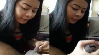 Nri GF Giving Him Head During Her Visit Back Home