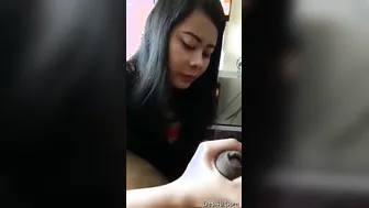 Nri GF Giving Him Head During Her Visit Back Home