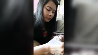 Nri GF Giving Him Head During Her Visit Back Home
