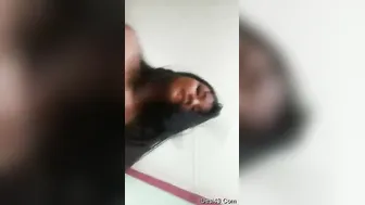 Desi Babe Bouncing On His Dick Riding Until He Fills Her Up