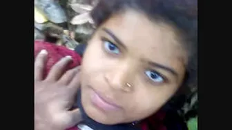 Horny Indian Couple Fucking Outdoors In Jungle Hiding From All