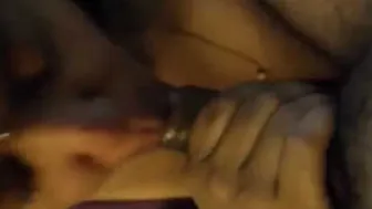 Wife Showing Off Her Blowjob Skills Before Getting Drilled