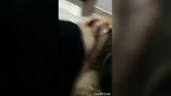 Indian Wife Sucking Cock And Licking Balls For Her Husband