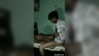 Homemade Sex Tape Of Desi Lovers Fucking In Private Bedroom