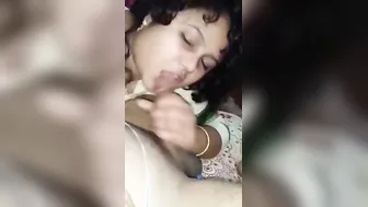 Married Indian Wife Sucking My Dick Deep Before Riding It Hard