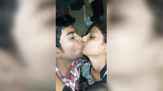 College GF Getting Her Boobs Pressed And Kissed Hard