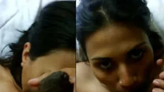 Hotel Room Quickie With My Horny Wife Giving Sloppy Blowjob