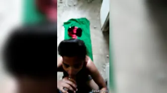 Cute GF Sucking My Cock Speaking Dirty Hindi To Me Now