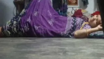 Indian Aunty Moaning While Taking It Deep From Behind At Night